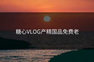 糖心VLOG产精国品免费老