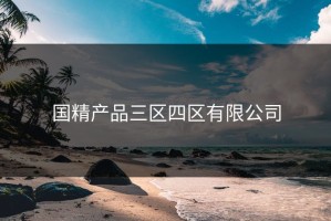 国精产品三区四区有限公司